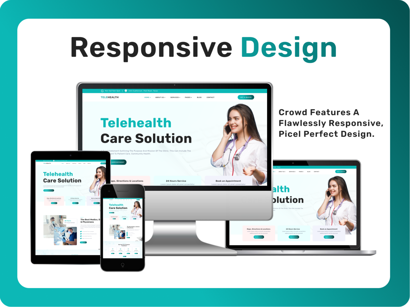 Seamlessly Responsive Across All Devices