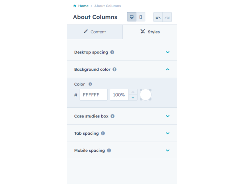 Easily change module style.
