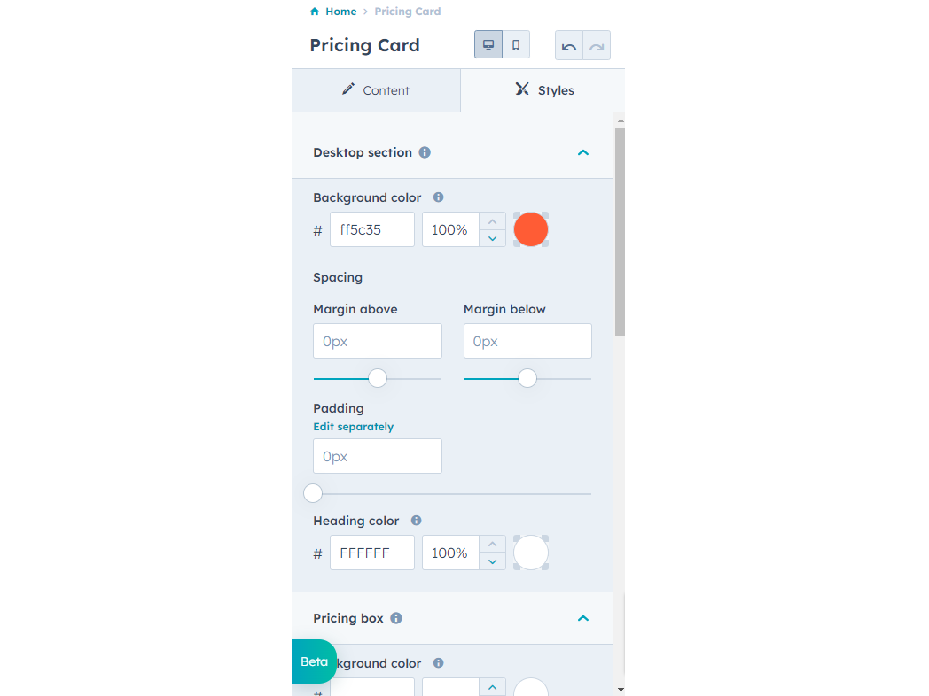 Easily change module style.