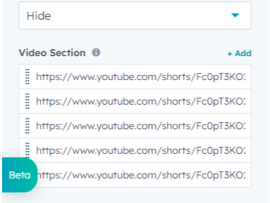 Loop feature in the module.