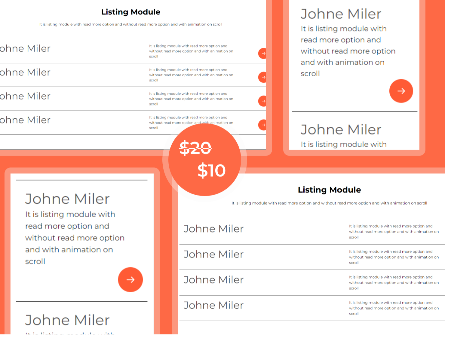 Full Responsive Module - Looks Good on Mobile Devices