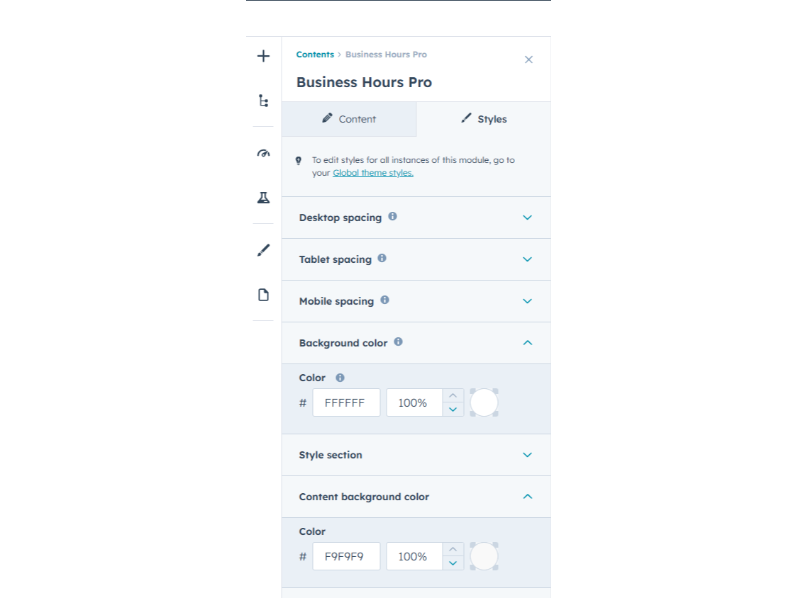 Advanced Layout Controls