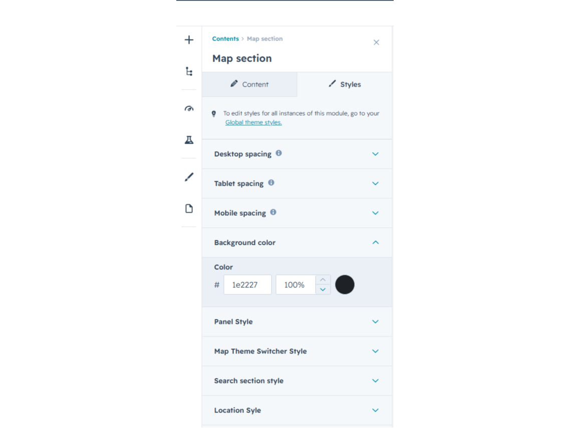 Customizable Design Controls