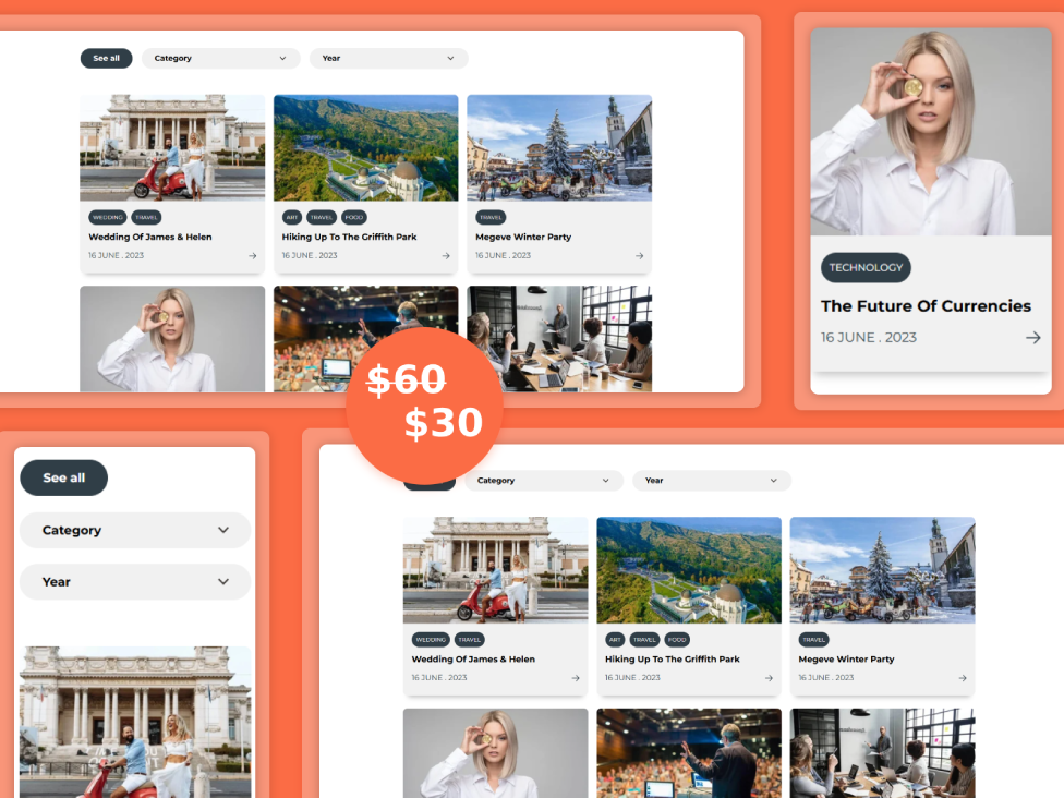 100% drag-and-drop. Zero coding needed.