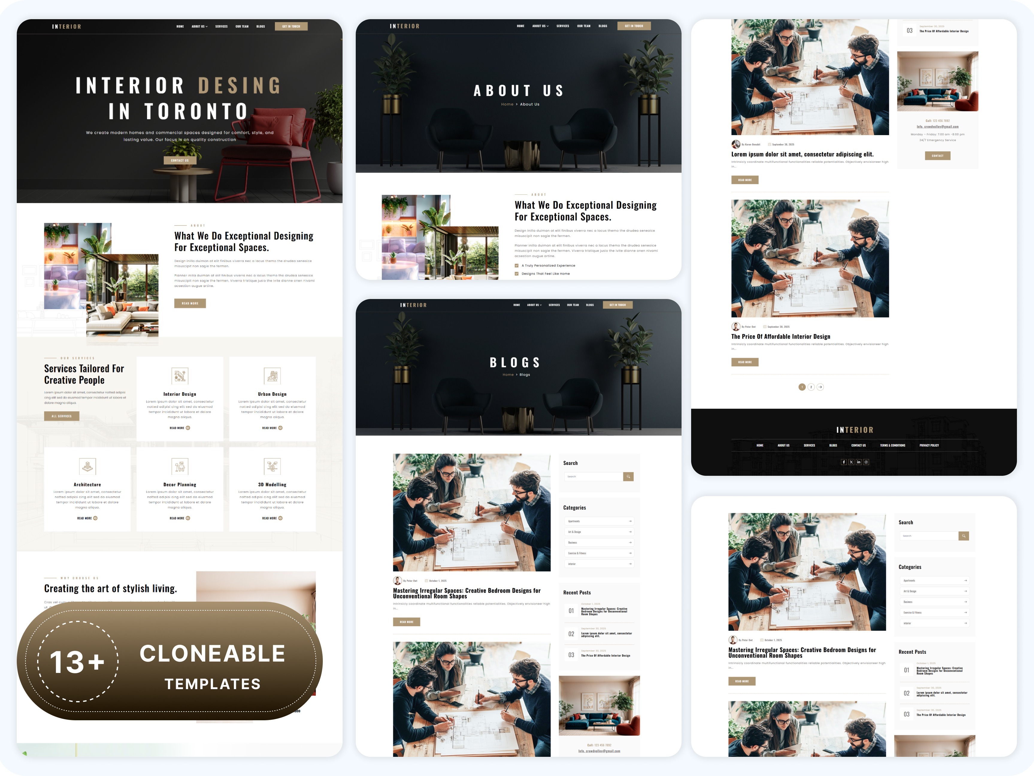 13+ Fully Customizable Templates Included