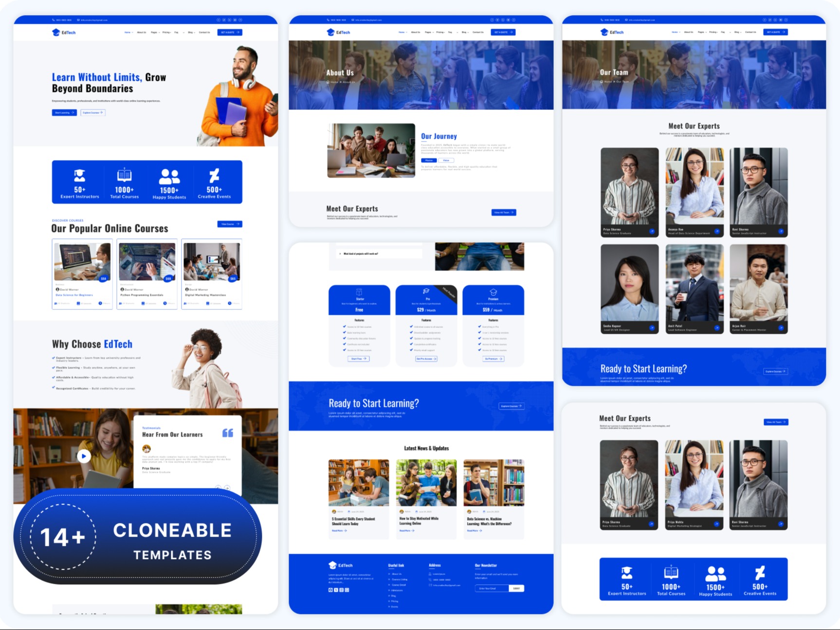 14+ Fully Customizable Templates Included.