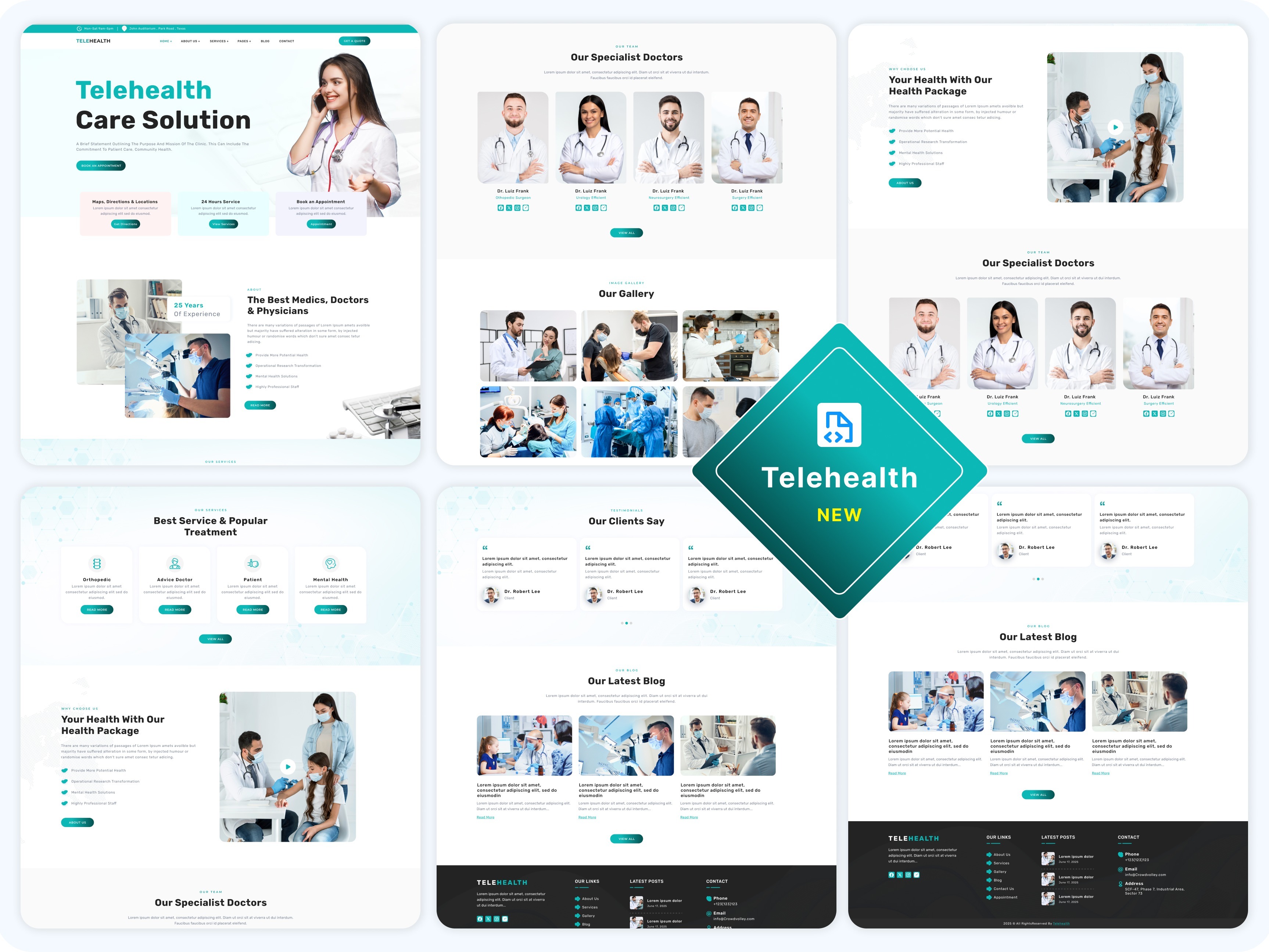 A Theme Designed for Telehealth