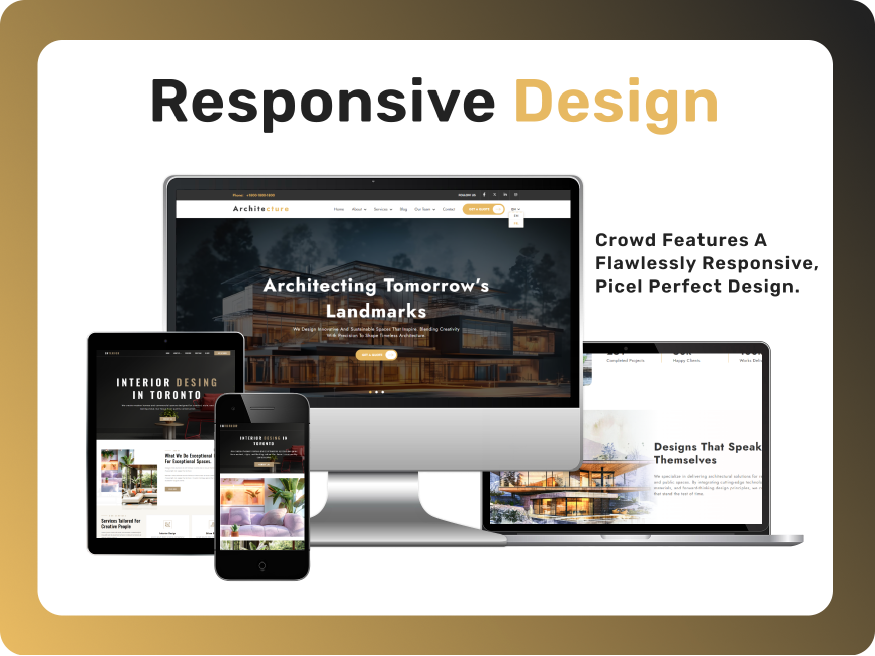 Accessible Care, Anytime, Anywhere — 100% Fully Responsive.