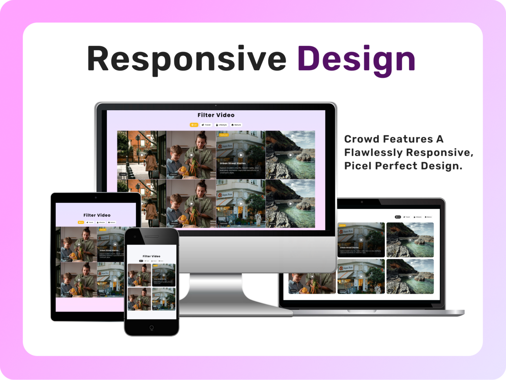 Fully Responsive Design