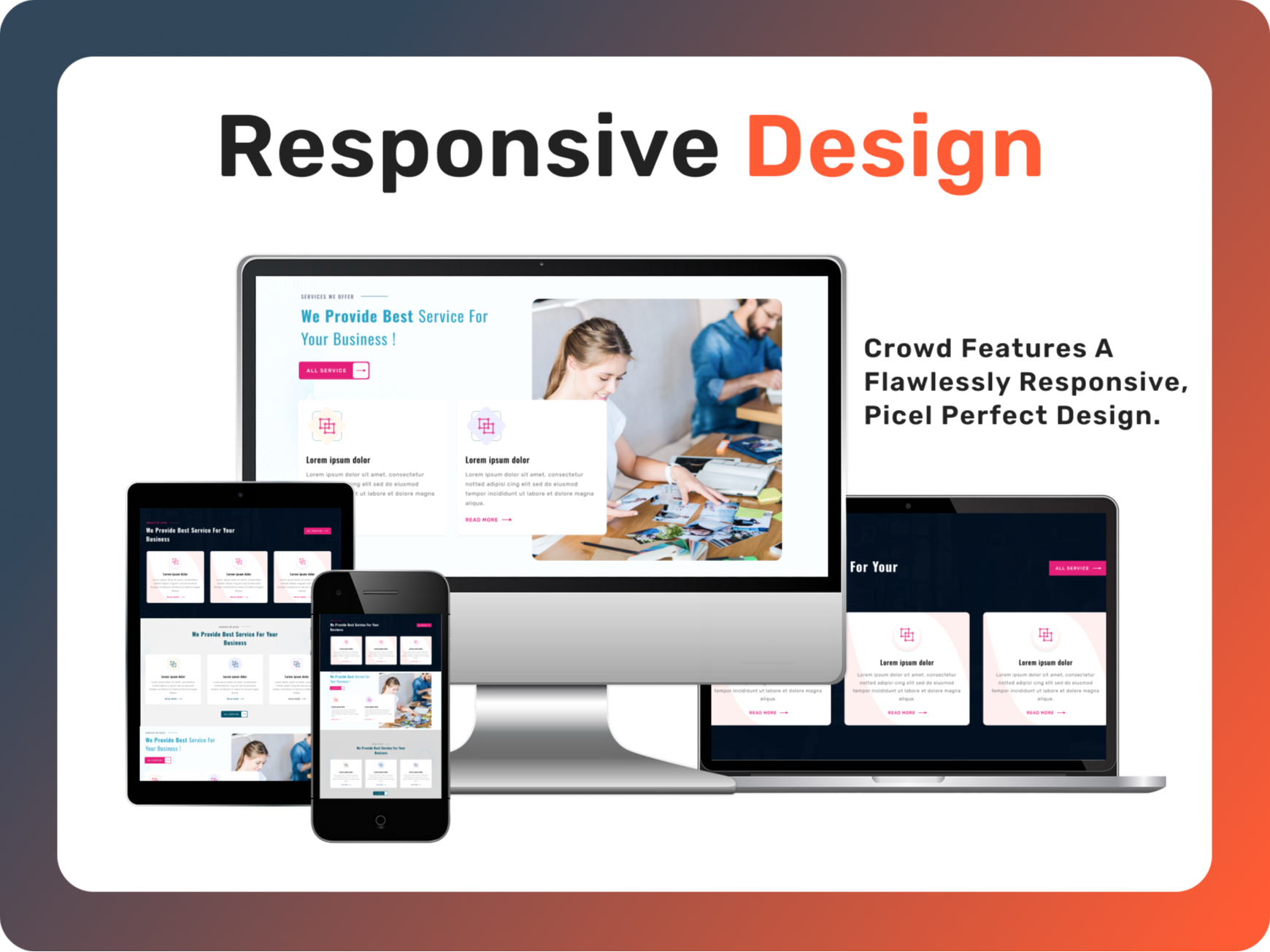 Fully Responsive Design