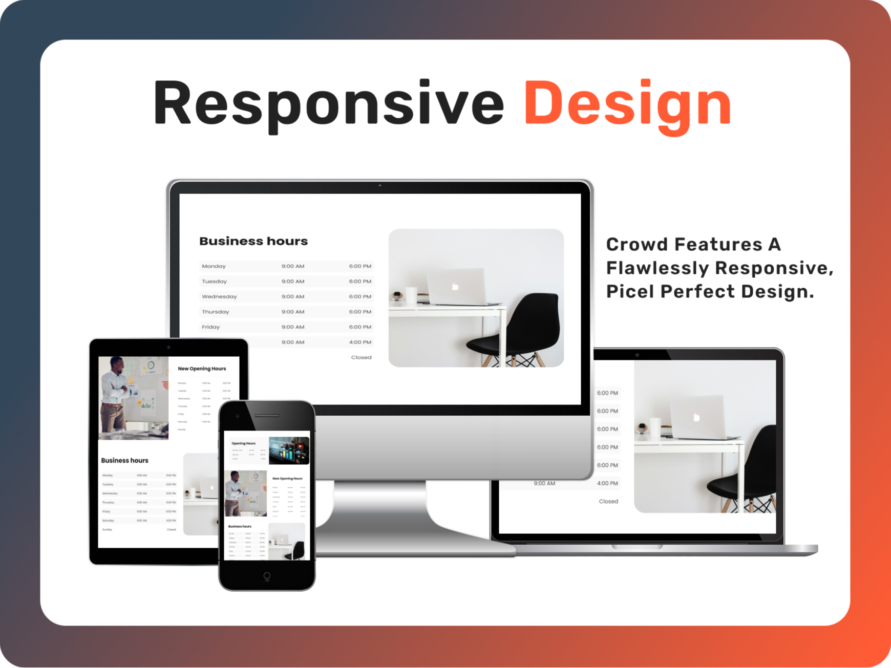 Fully Responsive Design