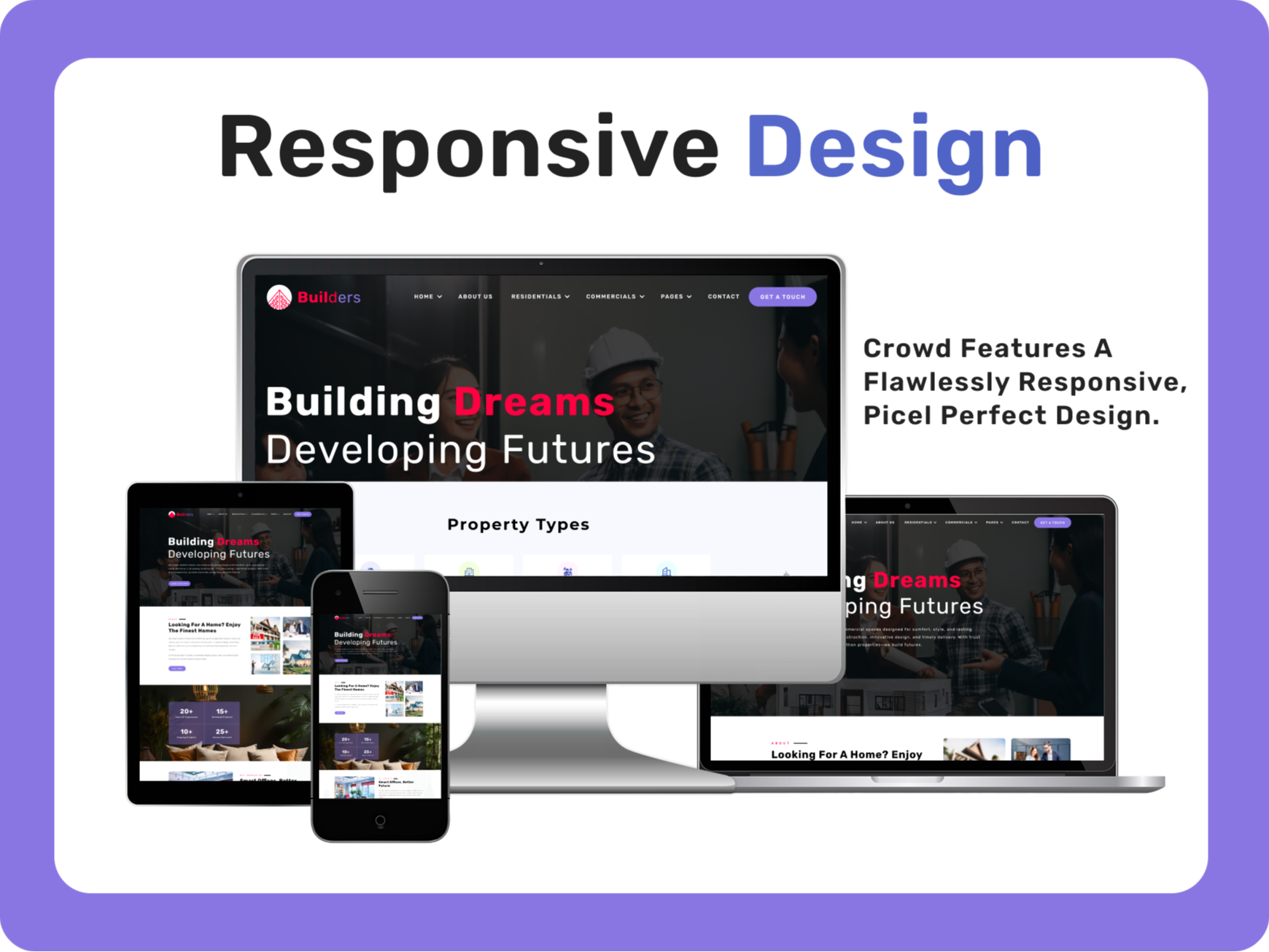 Accessible Care, Anytime, Anywhere — 100% Fully Responsive.