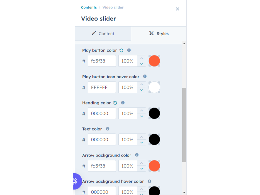 Easily change module sytle