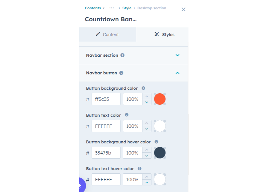 Easily change module style.