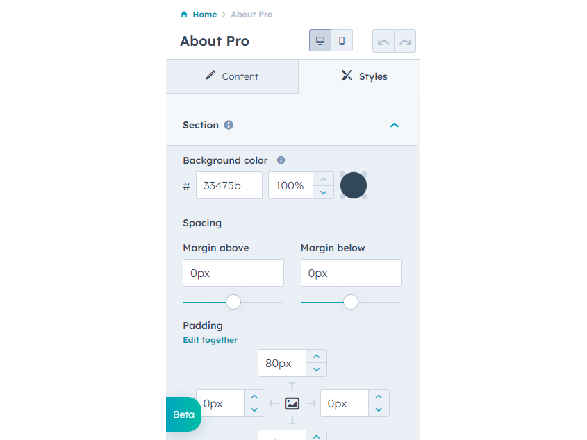 Easily change module style.